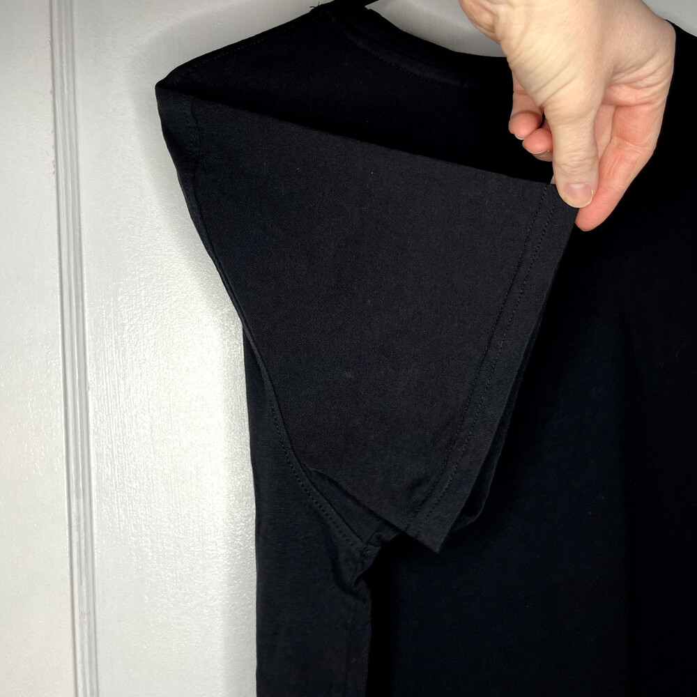 Roberto Cavalli Mens Shirt XL Black Cotton Crew Short Sleeve Snake Graphic Print - Picture 10 of 16